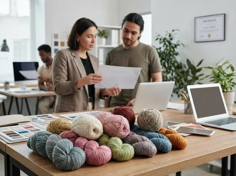 Сертификат на пряжу