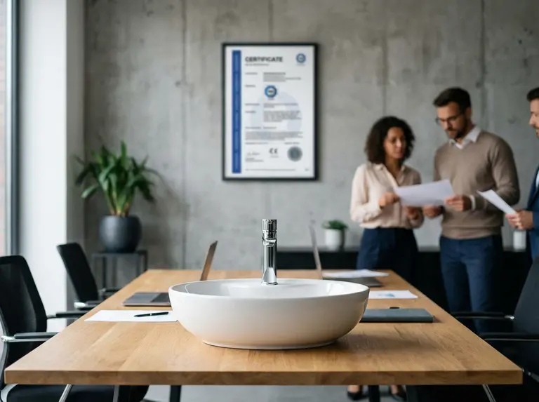 Раковина сертификация